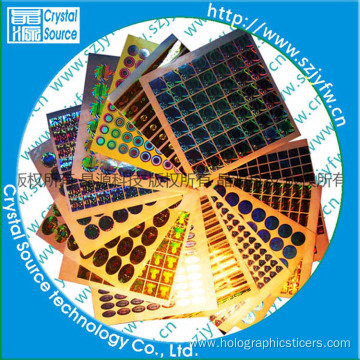 Custom Holographic Self-Adhesive Labels